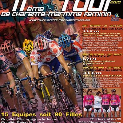 Tour de Charente - 1ère étape gagnée par Rosane KIRCH