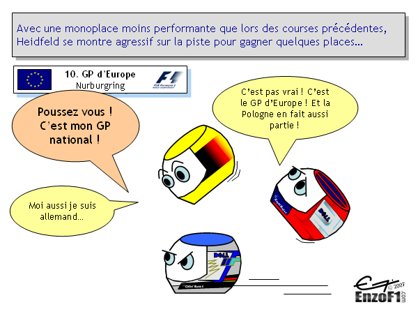 <strong>T</strong>ous les Grand Prix de l'année 2007 en dessins...