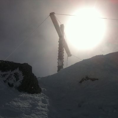 Couloir en Belledonne.