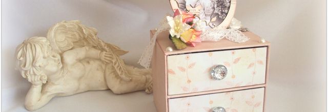 Boîte à tiroirs pour Scrapbooking Boutique
