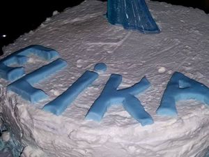gâteau reine des neiges