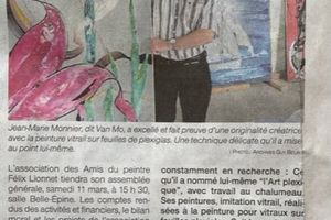 HOMMAGE à VAN MO le 11 mars 2023 par les AMIS DE FELIX LIONNET