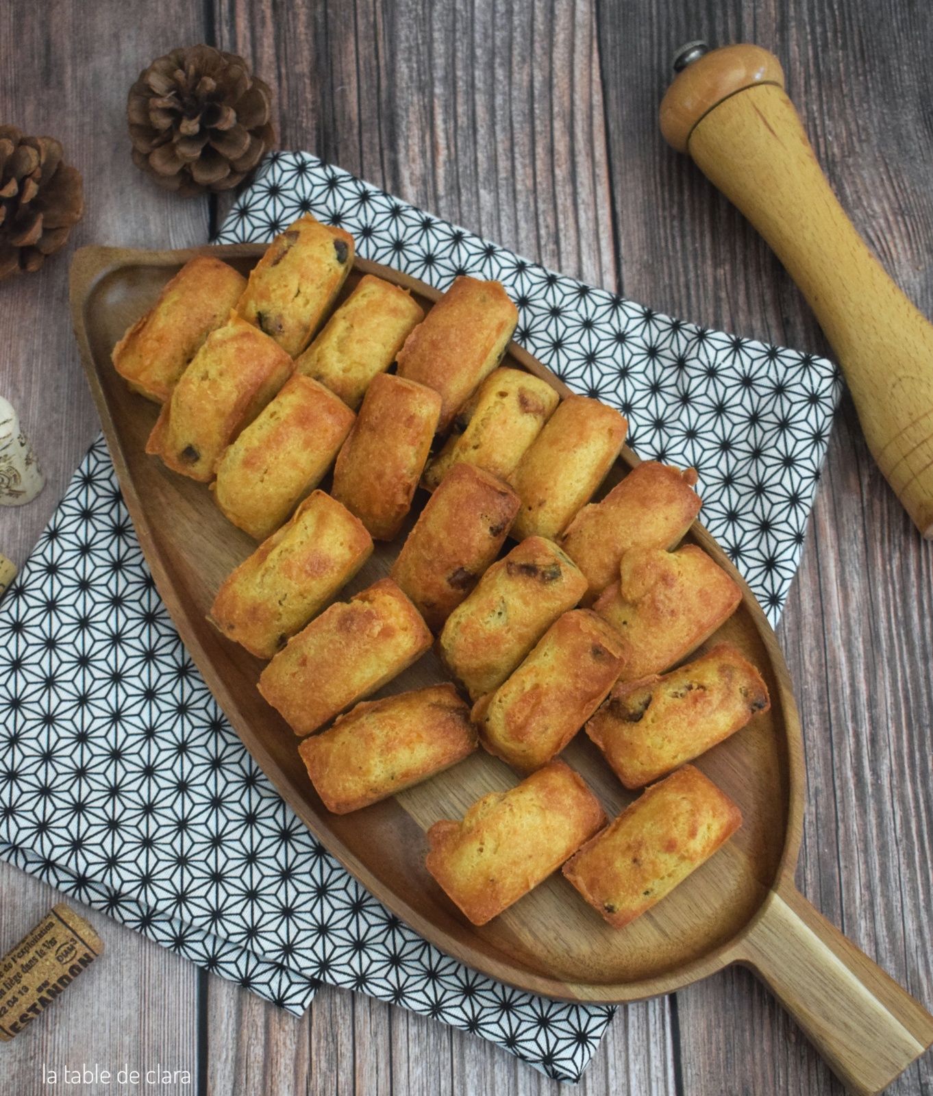 Financiers chorizo