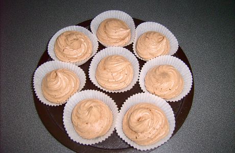 Meringues au chocolat...