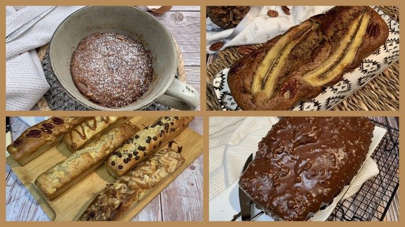 4 recettes de cakes sucrés