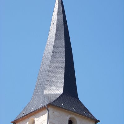 Maizières (Meurthe-et-Moselle) et son clocher tors