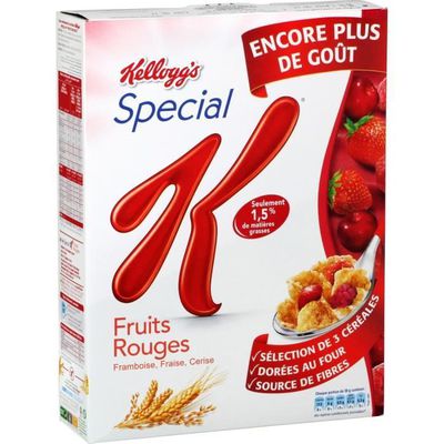 Céréales Special K Fruits Rouges