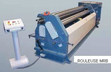 - ROULEUSE de tôles électromécanique en 3 mm et 4 mm X 1000-2000 mm