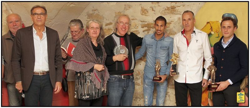 Vendredi 5 décembre 2014 Soirée de remise des trophées 2014 de la Société taurine La Muleta d'Arles