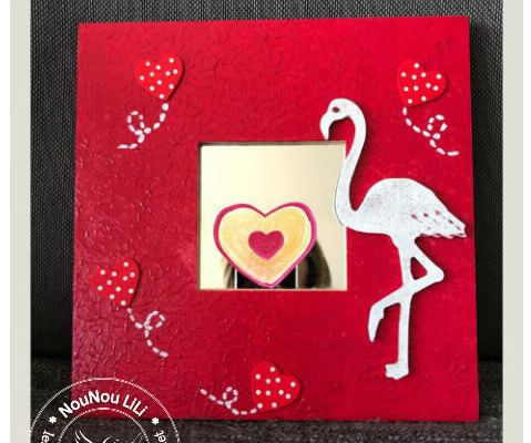 MIROIR ROUGE - DIY MIROIR - DIY MIROIR FETE DES MERES - DIY EDITION 2018