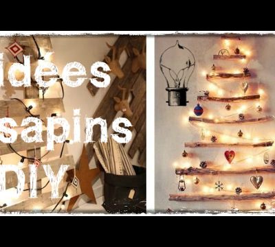 45 sapins de Noel DIY 