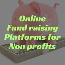 Online Fund raising Platforms for Non profits