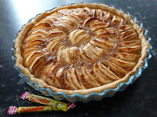 Tarte aux pommes et carambars