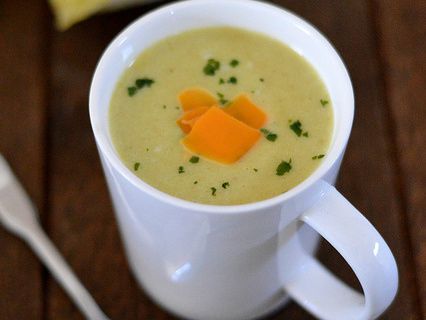 Velouté d'endives au Cheddar