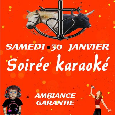 SAMEDI 30 JANVIER 2016 SOIREE KARAOKE AU LOU GARDIAN