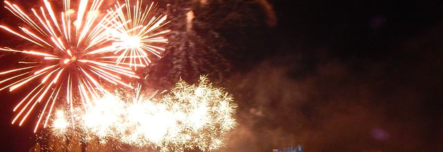 Feu d'artifice à Amboise...