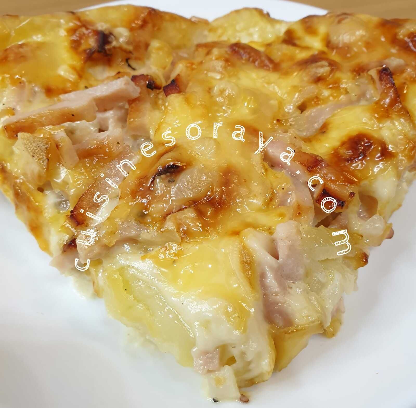 Tarte façon tartiflette