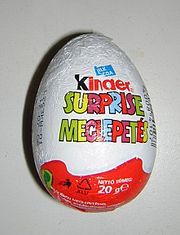 histoire du kinder surprise