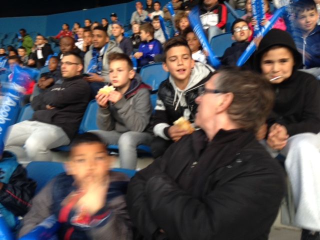 L'école de foot au Stade Océane