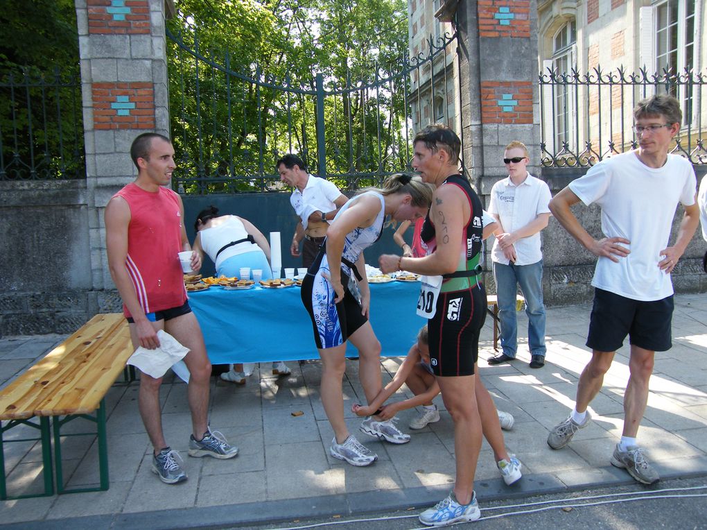 photos des  verdunois et autres au triathlon de verdun 2010