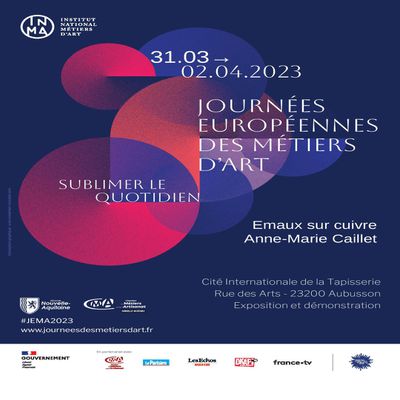 JEMA 2023 : Journées Européennes des Métiers d'Art