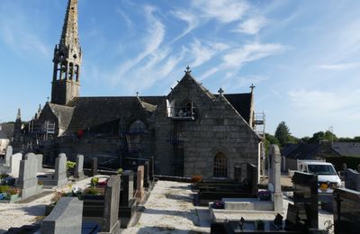 Notre Dame - Eglise de Brennilis - travaux été & hiver 2019