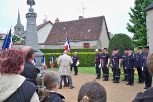 Commémoration du 8 mai 1945 à Evaux