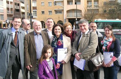 Chantal Jouanno et Laurent Lafon - 19 mars 2014