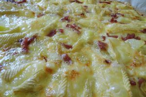 Pizza façon tartiflette