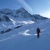 Samedi 27 février 2010 : "Promenade" sur le glacier d'Argentière