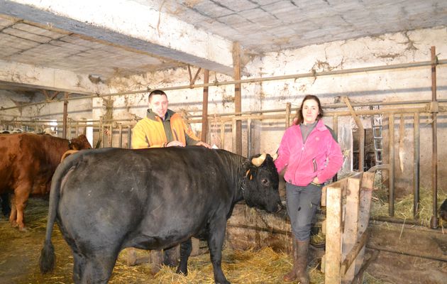 L'étable d'Anaïs Francaz et Fabien Dupont à Reignier en Haute-Savoie 