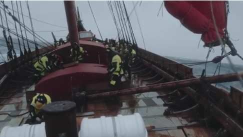 Expédition Viking : Le Draken Harald Harfagre, retardé par L’Ouragan Florence, des Billets pour l'America East Coast Tour encore disponibles  (+ vidéo de la Tempête en Mer du nord 2016)