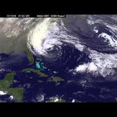 Sandy's Storm Track Spied by Satel...
