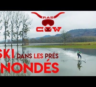 [RadCow] Ski dans les prés inondés à Yolet