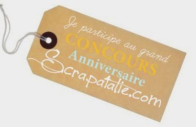 Concours anniversaire Scrapatalie