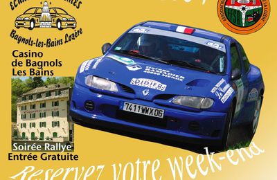 RALLYE DE BAGNOLS LES BAINS