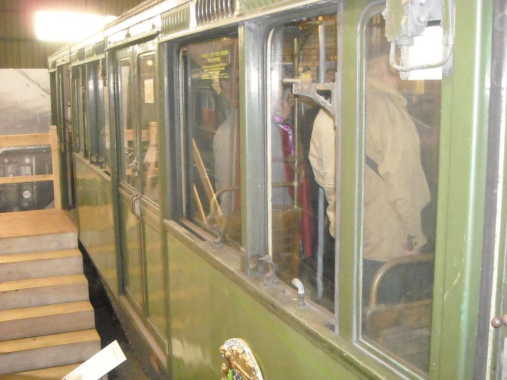 Visite du musée des transports urbains à Chelles