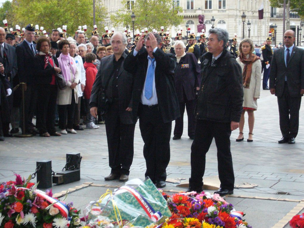 Journée nationale d'hommage aux harkis présidée par Monsieur Kader ARIF, ministre délégué aux anciens combattants
Pari septembre 2012