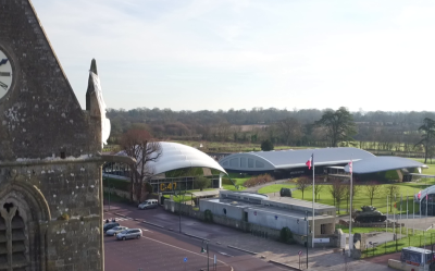 2 nouveaux pavillons et un parc réaménagé à l'Airborne Museum de St Mère Eglise !