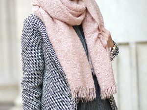Inspiring And Sylish Houndstooth Print Outfits for Women in Winter