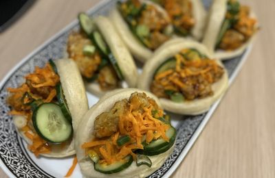 Bao Dynamite Chicken ( version thermomix et version classique )