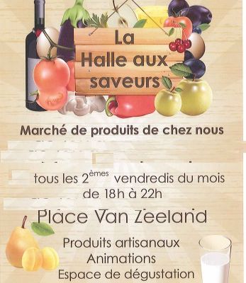 Marché des producteurs locaux ce vendredi, la Halle aux Saveurs vous ouvre ses portes!