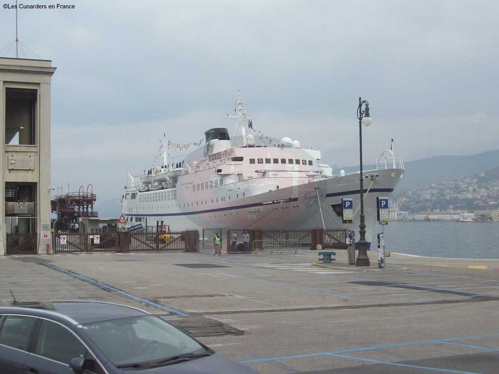 Nous quittons ce matin la Normandie pour l'Italie. Départ du car à Flers puis décollage de Deauville pour Trieste où nous embarquerons à bord de l'Arion.