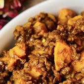 Roasted Butternut Squash and Lentil Curry - Baking with Nessa