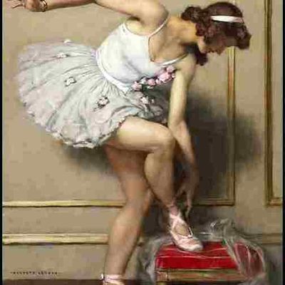 Danseuses par les grands peintres (20) - Auguste Leroux (1871-1954)