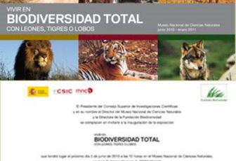 Prolongation de l'exposition "Vivir en biodiversidad total" jusqu'au 31 mai 2011
