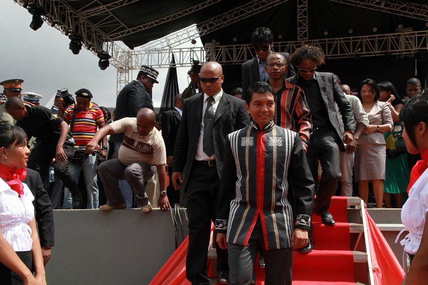 Dans le cadre du IIè anniversaire de la IVèRépublique, le couple présidentiel, Andry et Mialy Rajoelina, a inauguré le «Coliseum de Madagascar» sis à Antsonjombe. 2è partie. Photos: Harilala Randrianarison