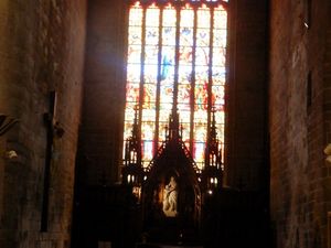 Dinan, église Saint-Malo, Bretagne en camping-car (Voyages en camping-car)
