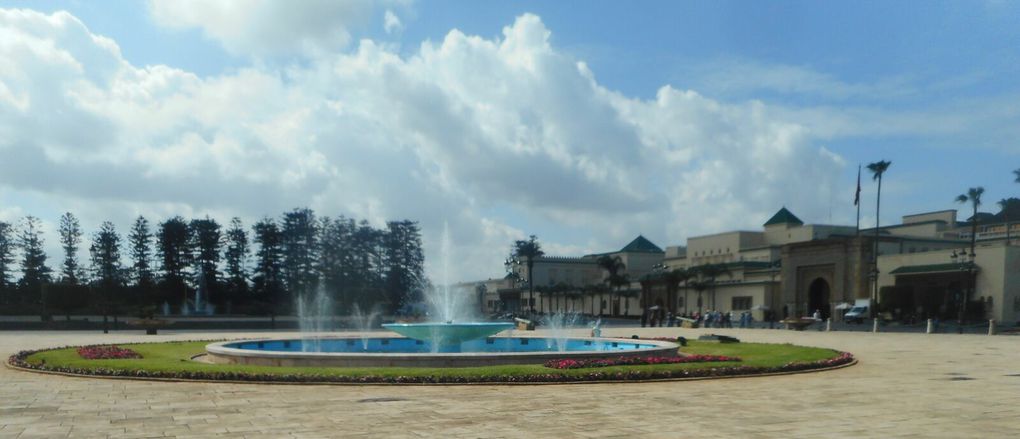 Rabat : le palais royal.