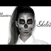 Lufy - Squelette - Maquillage Halloween - Skeleton Makeup - Lady Gaga Born this Way